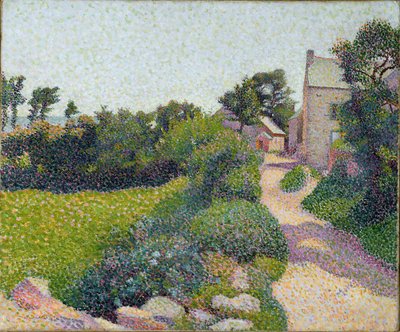 La Route en Soleil, c.1887 - Henri Delavallee
