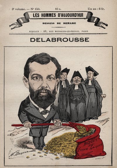 Caricature de Lucien Delabrousse de 