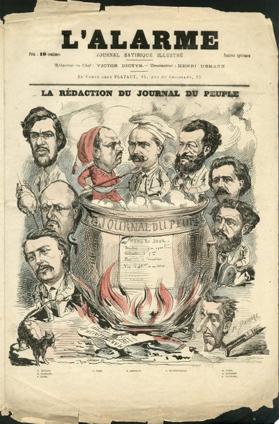 Illustration par Henri Demare (1846-1888) pour la couverture de L
