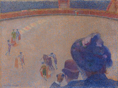 Course de taureaux, 1891-1892 - Henri Edmond Cross