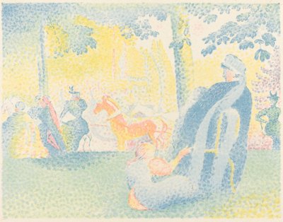 Dans le Parc - Henri Edmond Cross