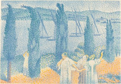 La Promenade - Henri Edmond Cross