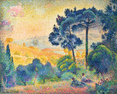 Paysage de Provence - Henri Edmond Cross