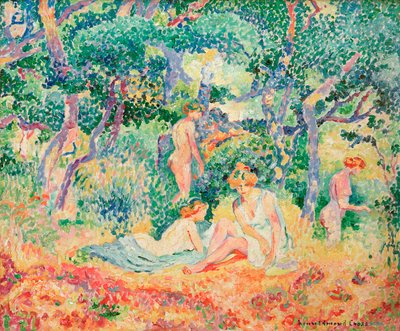 Le Bois ou Nu sous bois - Henri Edmond Cross