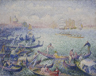 Régate à Venise, septembre 1903 - janvier 1904 - Henri Edmond Cross