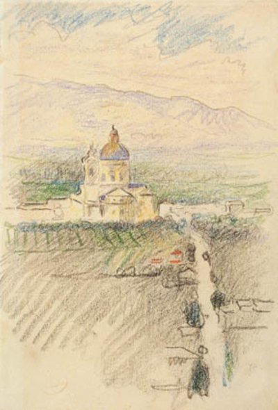 Vue sur Santa Maria degli Angeli près d