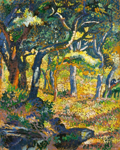 Une clairière en Provence - Henri Edmond Cross