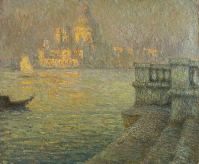 La Salute, Venise - Henri Eugene Augustin Le Sidaner