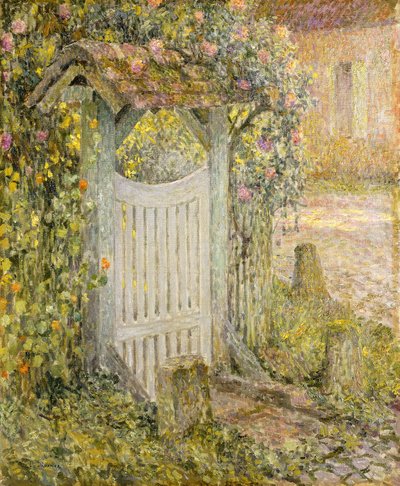 Le Pothuis, Gerberoy - Henri Eugene Augustin Le Sidaner