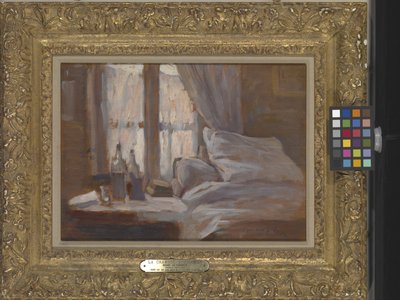 La Chambre à coucher - Henri Eugene Augustin Le Sidaner