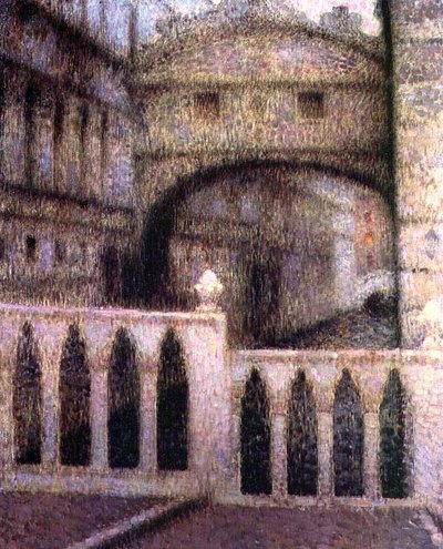 Le Pont des Soupirs - Henri Eugene Augustin Le Sidaner