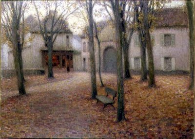 Le Village en automne - Henri Eugene Augustin Le Sidaner