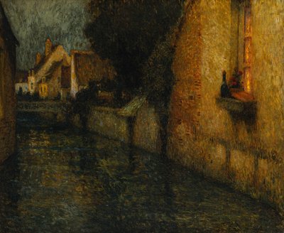 La Fenêtre, Gisors - Henri Eugene Augustin Le Sidaner