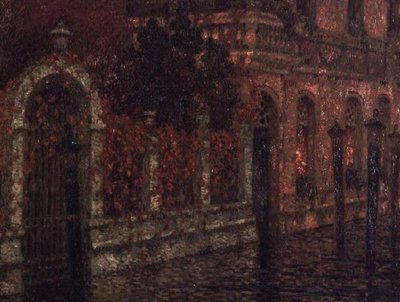 Canal de Venise - Henri Eugene Augustin Le Sidaner