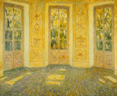 Fenêtres sur le parc - Henri Eugene Augustin Le Sidaner
