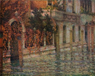 Le Palais Blanc, Automne, Venise, vers 1906 - Henri Eugene Le Sidaner
