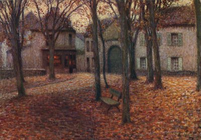 Le Village en automne, vers 1915 - Henri Eugene Le Sidaner