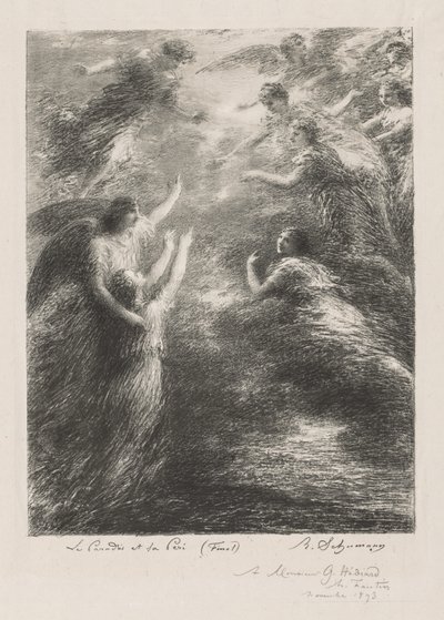 Le Paradis et le Péri - Henri Fantin Latour