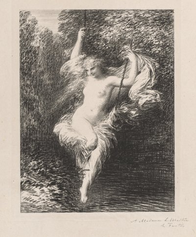 Sarah la Baigneuse - Henri Fantin-Latour