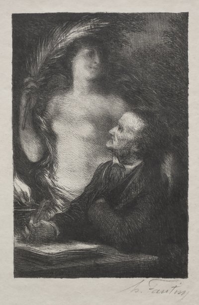 La Muse - Henri Fantin-Latour