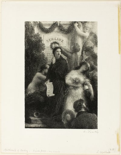 Apothéose - Ignace Henri Jean Fantin Latour