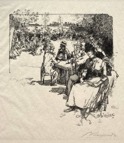 Bal au Point-du-Jour - Ignace Henri Jean Fantin Latour