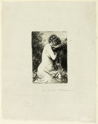 Femme en pleurs : Étude d