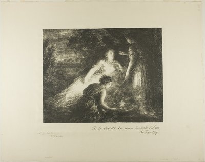 Malédiction - Ignace Henri Jean Fantin Latour
