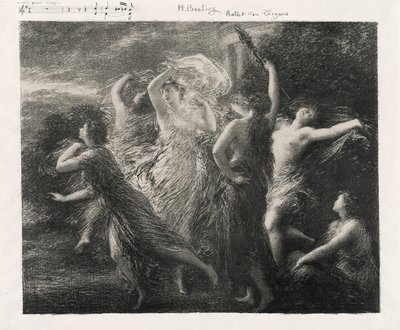 Danse des Troyens - Ignace Henri Jean Fantin Latour