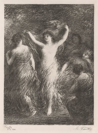 Danses - Ignace Henri Jean Fantin Latour