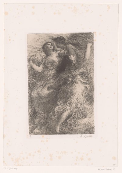 Les Filles du Rhin - Ignace Henri Jean Fantin Latour