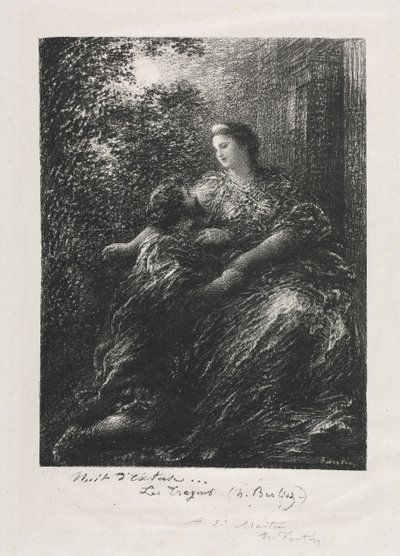 Duo des Troyens - Ignace Henri Jean Fantin Latour
