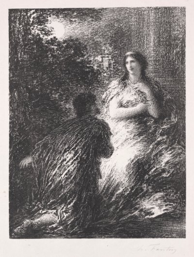 Duo des Troyens - Ignace Henri Jean Fantin Latour