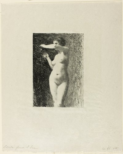 Étude pour Ève - Ignace Henri Jean Fantin Latour