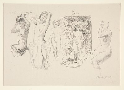 Feuille d - Ignace Henri Jean Fantin Latour