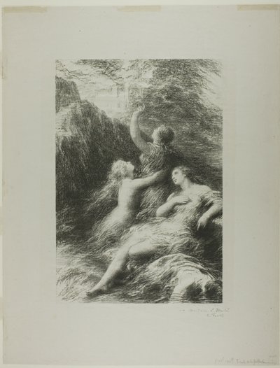 Finale du Crépuscule des dieux - Ignace Henri Jean Fantin Latour