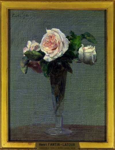 Fleurs - Ignace Henri Jean Fantin Latour