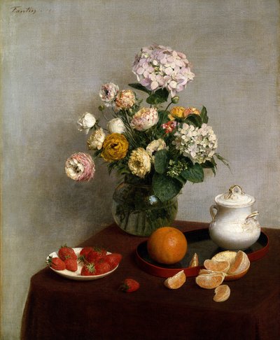 Fleurs et fruits - Henri Fantin-Latour