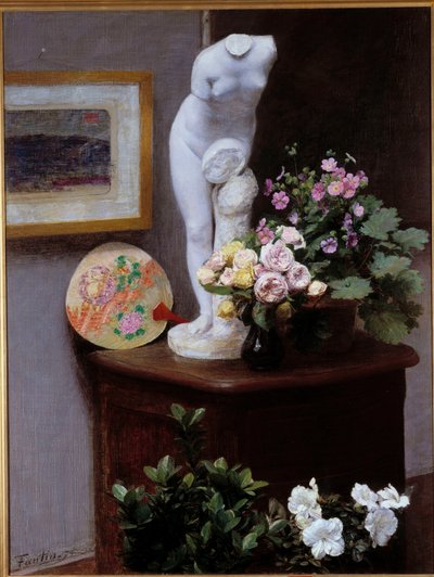 Fleurs et objets - Ignace Henri Jean Fantin Latour