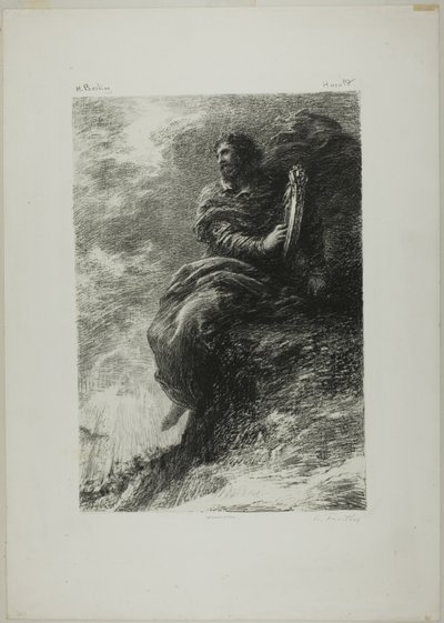 Harold : Dans les montagnes - Ignace Henri Jean Fantin Latour