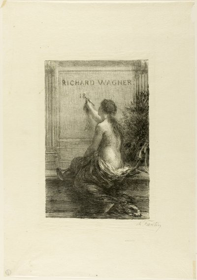 Immortalité - Ignace Henri Jean Fantin Latour