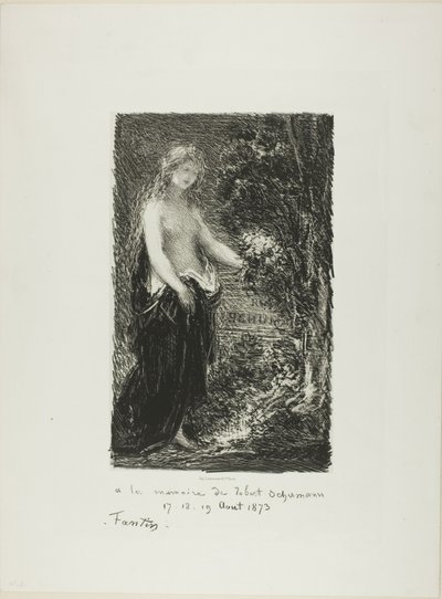 En mémoire de Robert Schumann - Ignace Henri Jean Fantin Latour