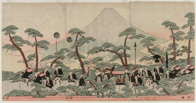 Procession au pied du mont Fuji - Ignace Henri Jean Fantin Latour