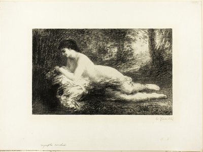 Rêverie - Ignace Henri Jean Fantin Latour
