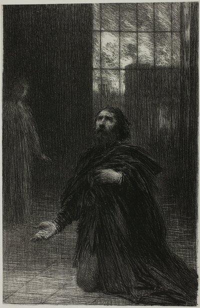 Rienzi, acte V : La prière de Rienzi - Henri Fantin Latour