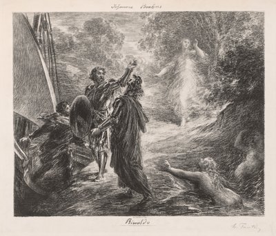 Rinaldo - Ignace Henri Jean Fantin Latour