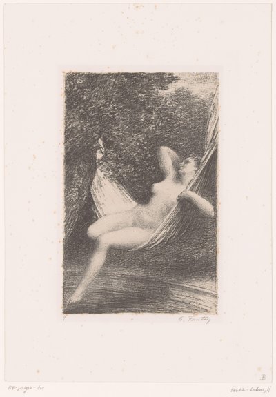 Sara la Baigneuse - Ignace Henri Jean Fantin Latour