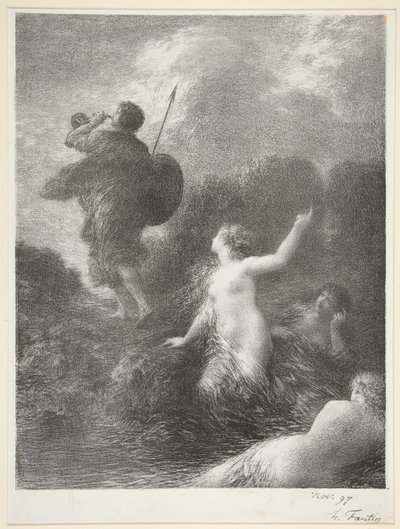 Siegfried et les Filles du Rhin - Ignace Henri Jean Fantin Latour