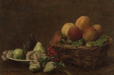 Nature morte avec fruits - Ignace Henri Jean Fantin Latour