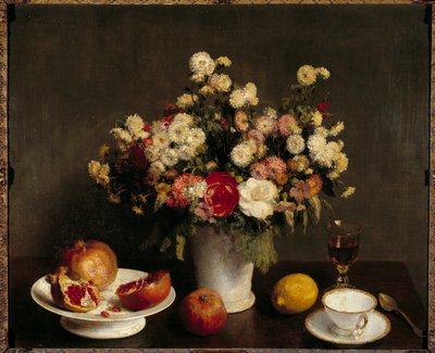 Nature morte avec fruits - Ignace Henri Jean Fantin Latour
